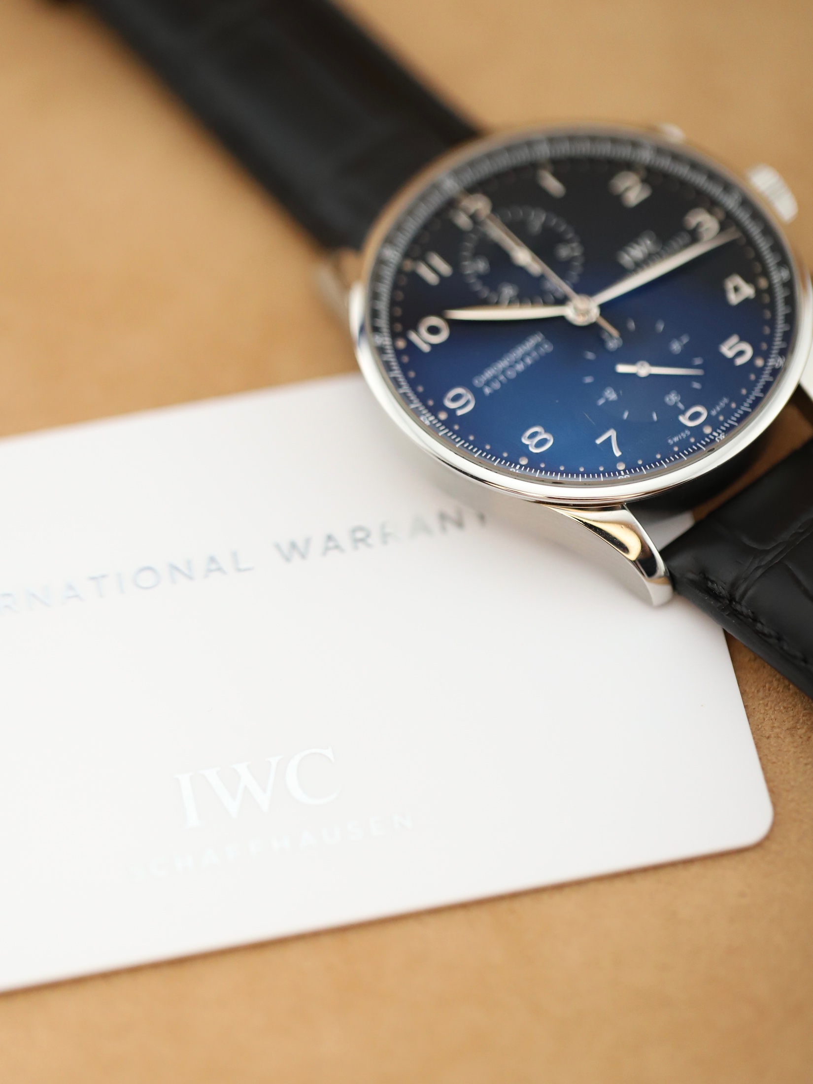 IWC Portuguese Chrono Black foto 2