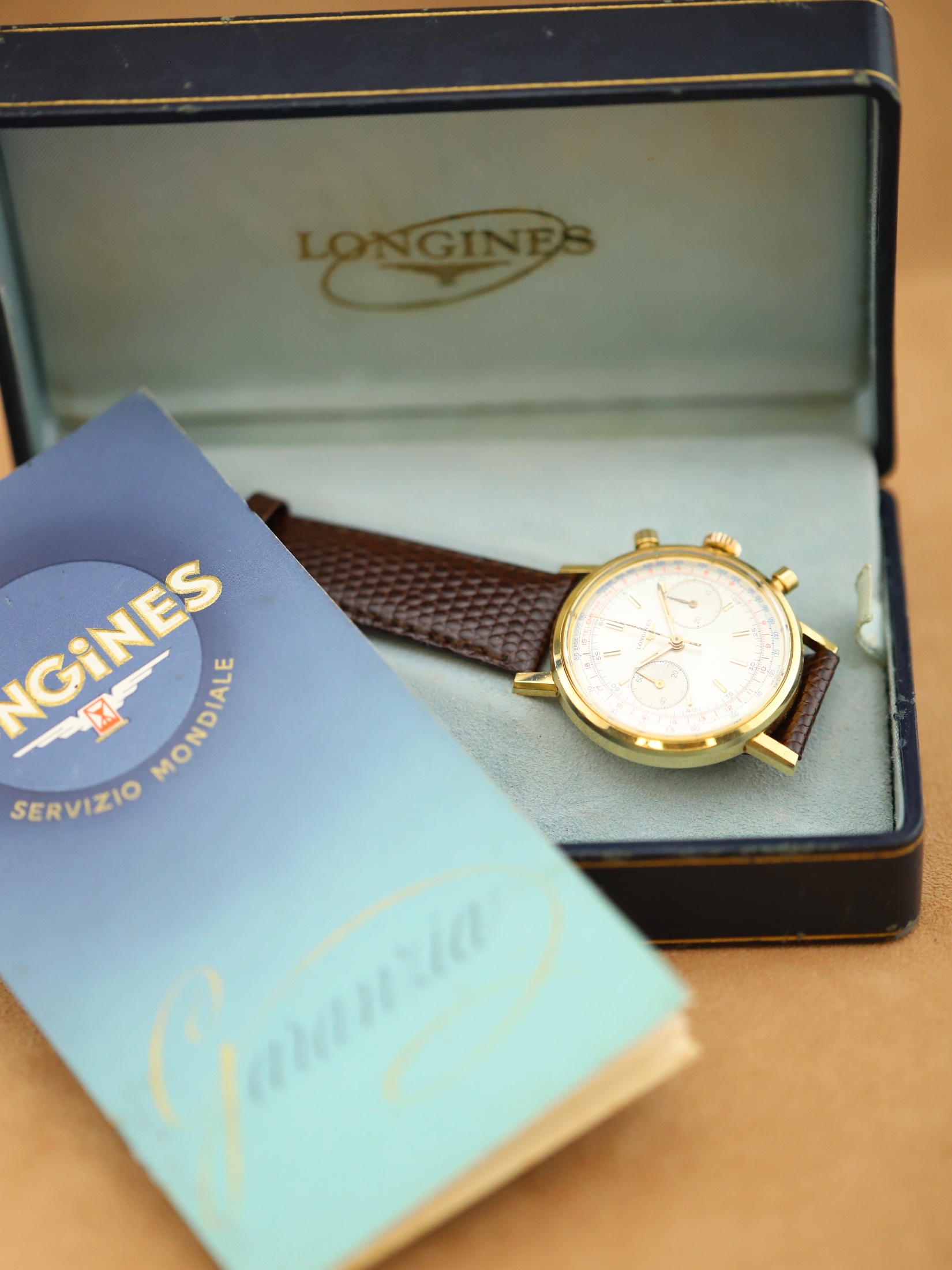 Longines 30CH Flyback Full Set foto 2