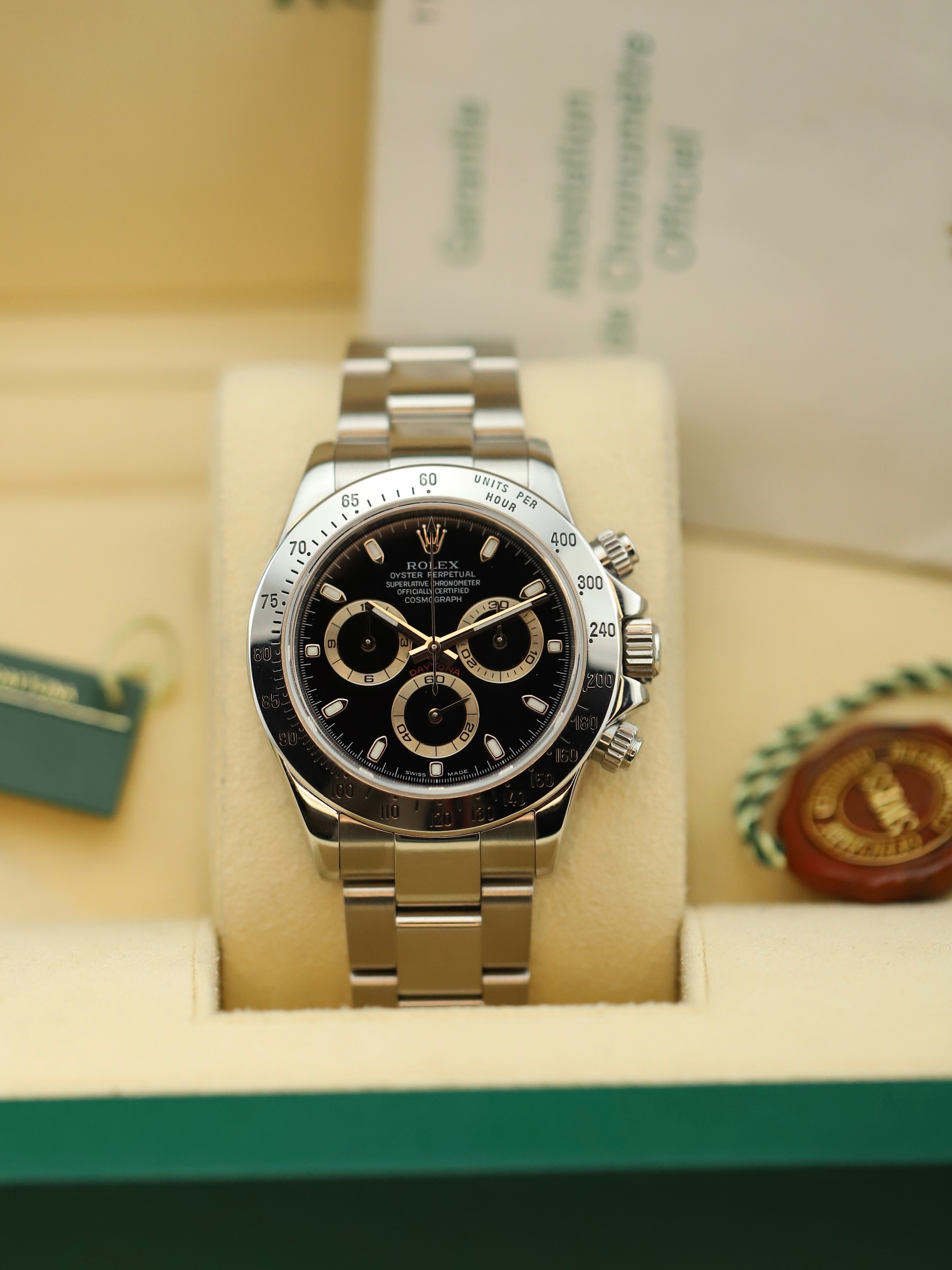 Rolex Daytona Ref. 116520 Black foto 2