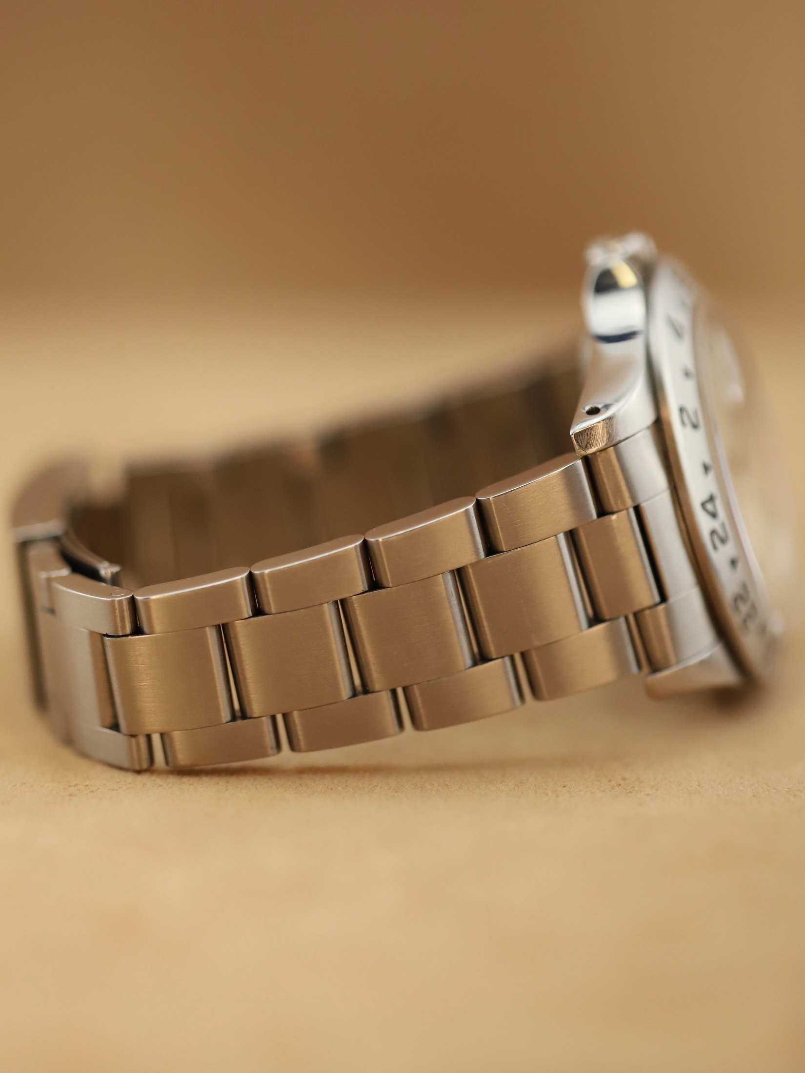 Rolex Explorer Chicchi di Mais Porcelain Ref. 16570 foto 5