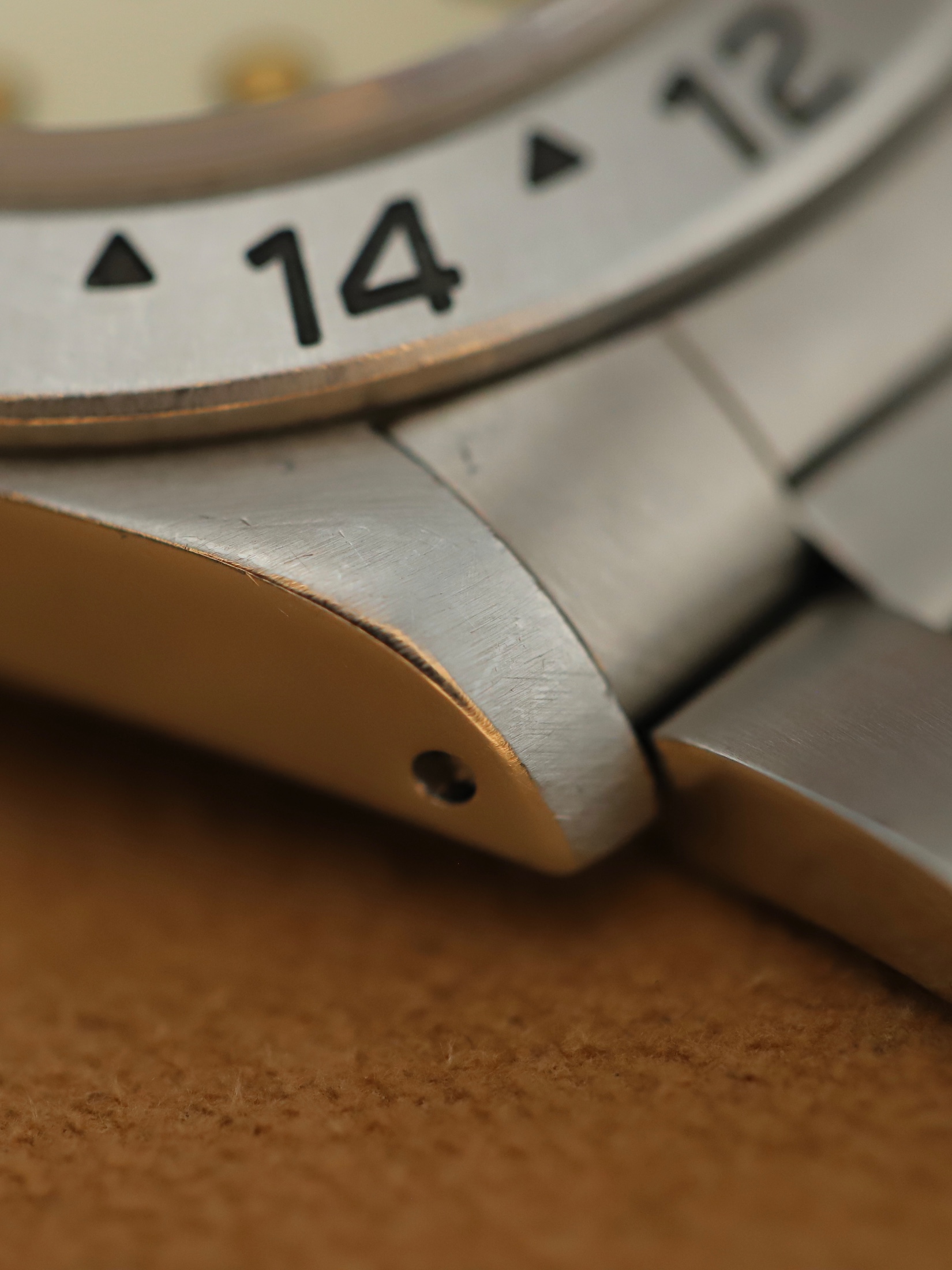 Rolex Explorer Chicchi di Mais Porcelain Ref. 16570 foto 8