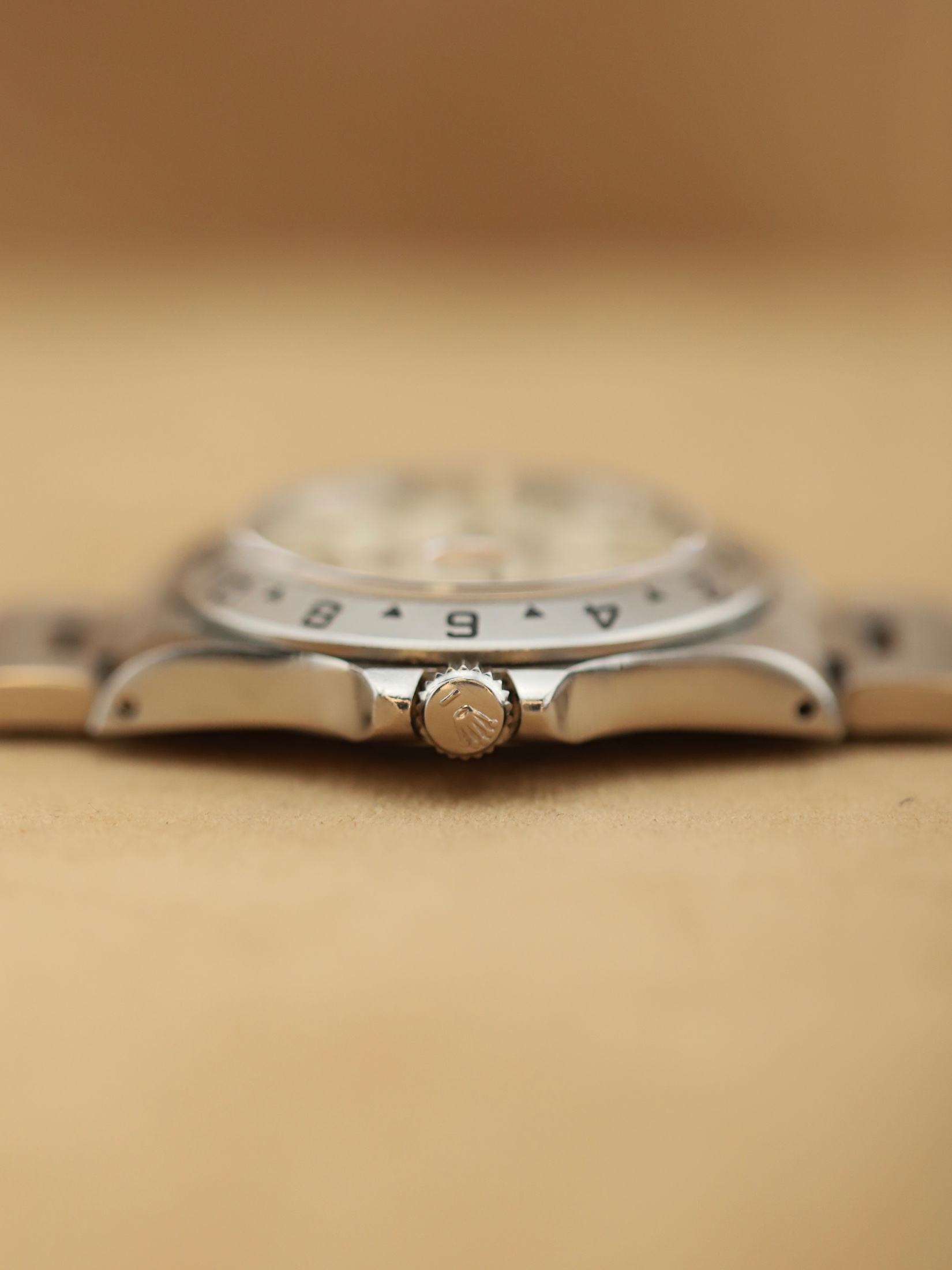 Rolex Explorer Chicchi di Mais Porcelain Ref. 16570 foto 9