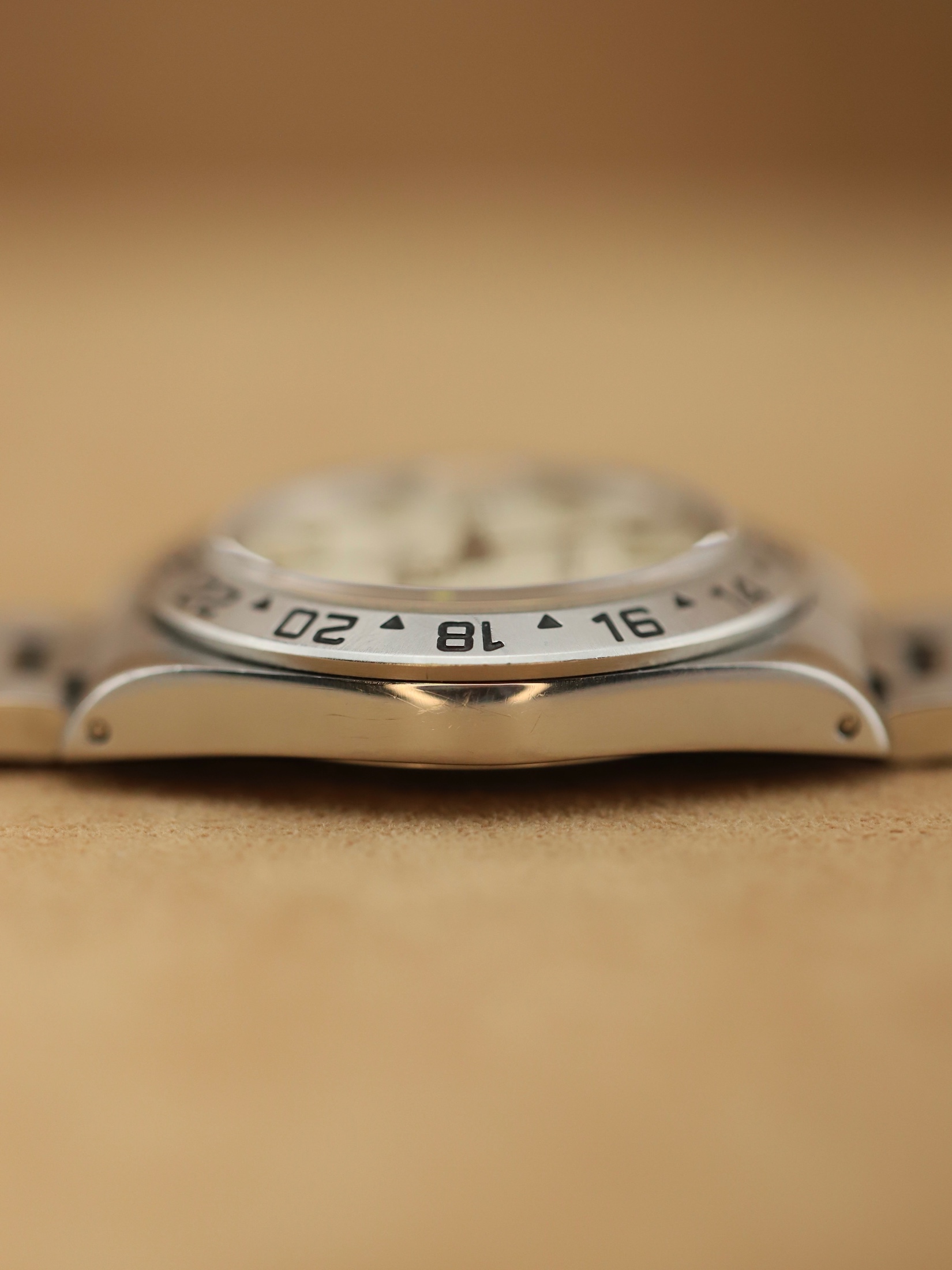 Rolex Explorer Chicchi di Mais Porcelain Ref. 16570 foto 10