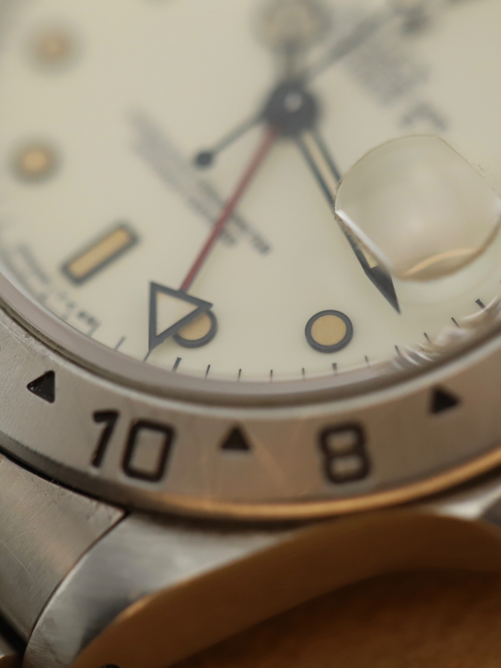 Rolex Explorer Chicchi di Mais Porcelain Ref. 16570 foto 11