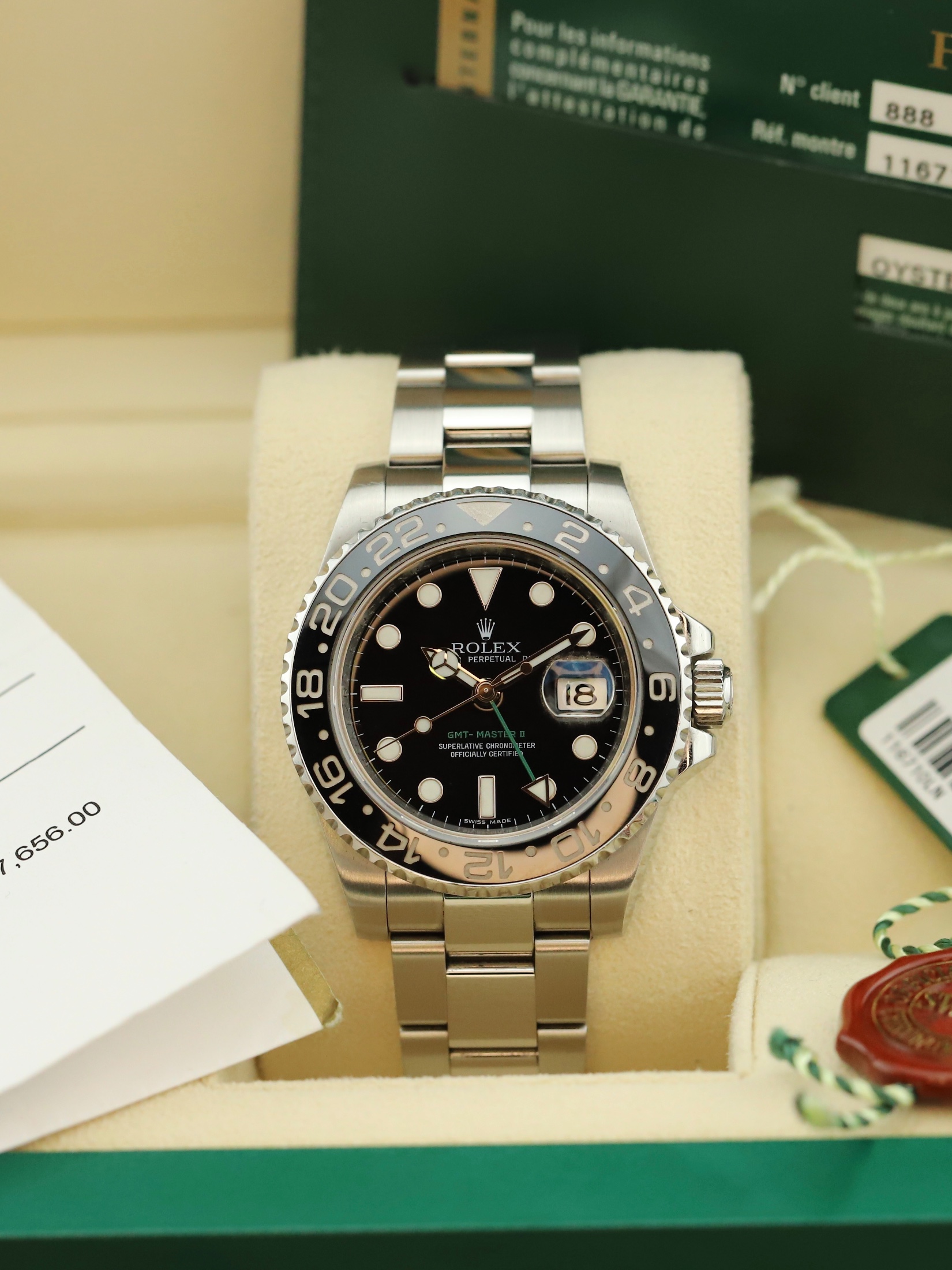 Rolex GMT-Master II Ref. 116710LN foto 2